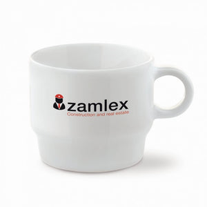 Tazza Satellite 180ml Bianco - personalizzabile con logo