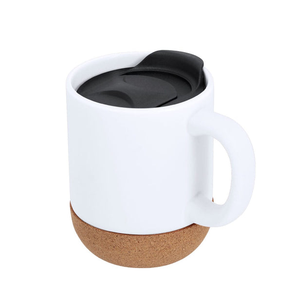 Tazza Shivak bianco - personalizzabile con logo