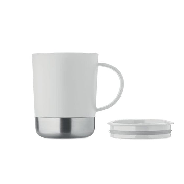 Tazza singolo strato da 300 ml Re-Inox - personalizzabile con logo