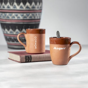 Tazza Sintax made UE marrone - personalizzabile con logo