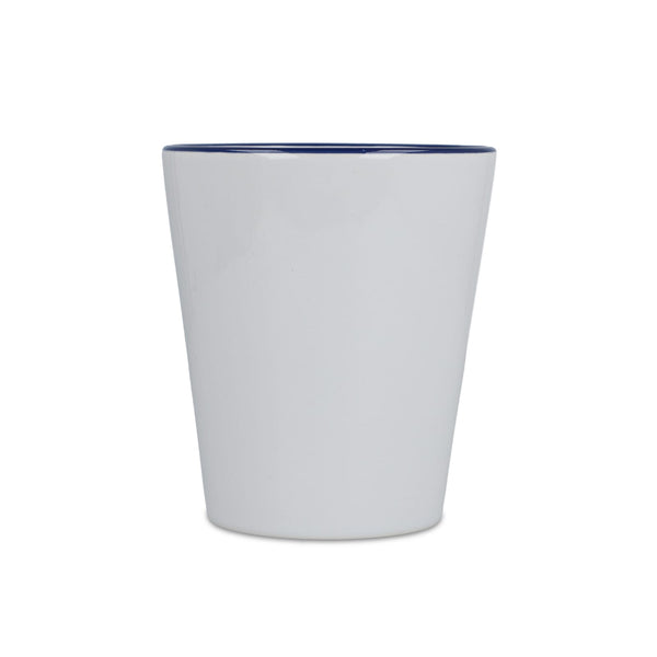Tazza subli Melbourne con bordo e manico colorati 300ml - personalizzabile con logo