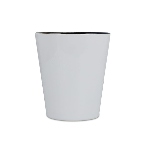 Tazza subli Melbourne con bordo e manico colorati 300ml - personalizzabile con logo