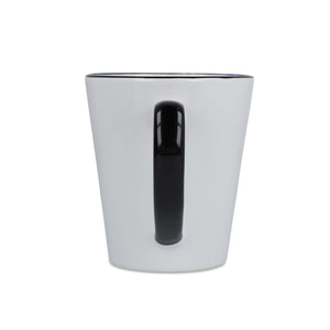 Tazza subli Melbourne con bordo e manico colorati 300ml - personalizzabile con logo