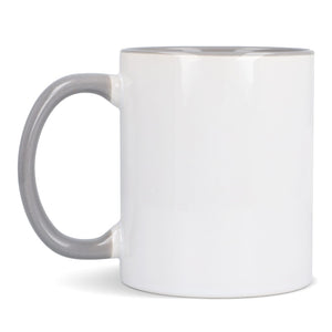 Tazza subli Oslo con interno e manico colorati 300ml - personalizzabile con logo