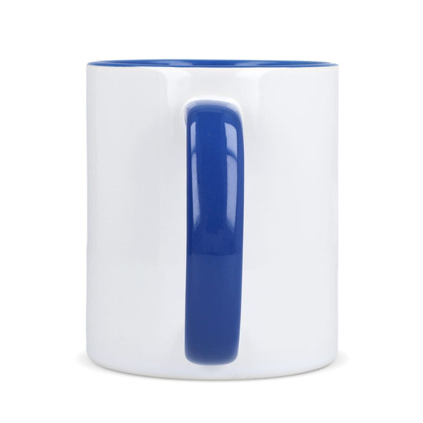 Tazza subli Oslo con interno e manico colorati 300ml - personalizzabile con logo