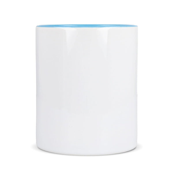 Tazza subli Oslo con interno e manico colorati 300ml - personalizzabile con logo