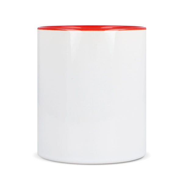 Tazza subli Oslo con interno e manico colorati 300ml - personalizzabile con logo