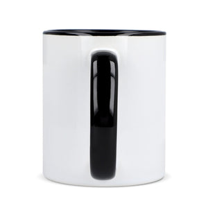 Tazza subli Oslo con interno e manico colorati 300ml - personalizzabile con logo
