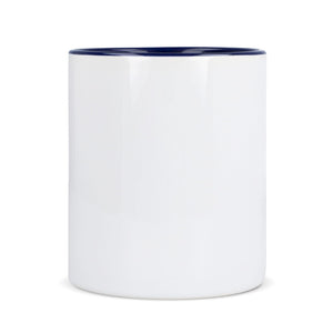 Tazza subli Oslo con interno e manico colorati 300ml - personalizzabile con logo