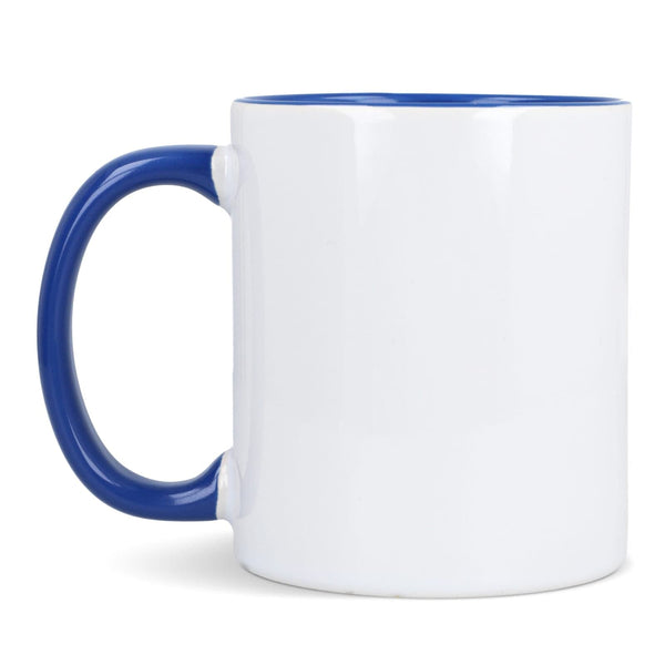 Tazza subli Oslo con interno e manico colorati 300ml - personalizzabile con logo