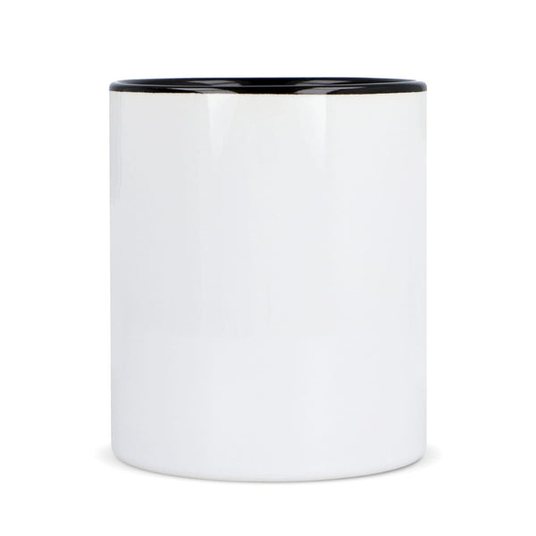 Tazza subli Oslo con interno e manico colorati 300ml - personalizzabile con logo
