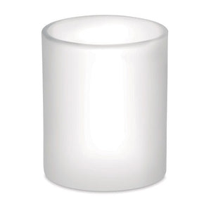 Tazza sublimatica in vetro opaco bianco - personalizzabile con logo
