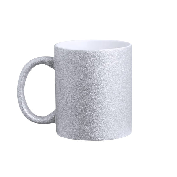 Tazza Sublimazione Robleda color argento - personalizzabile con logo