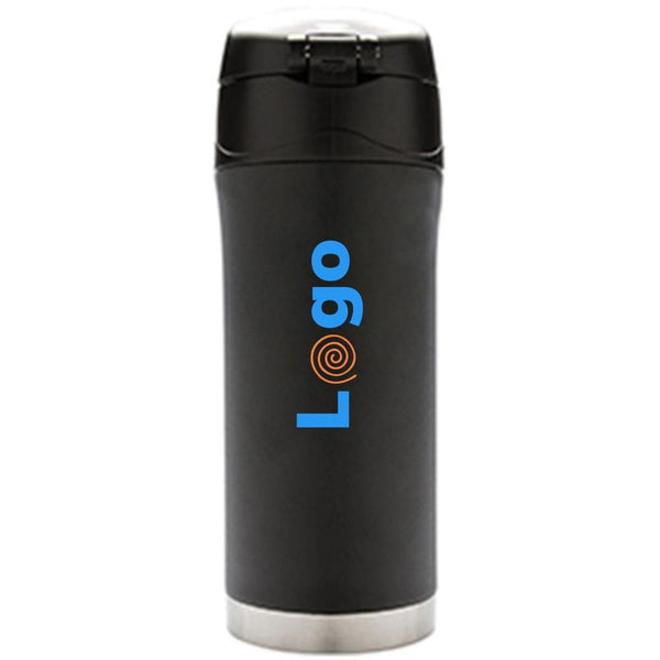 Tazza Swiss Peak Elite nero - personalizzabile con logo