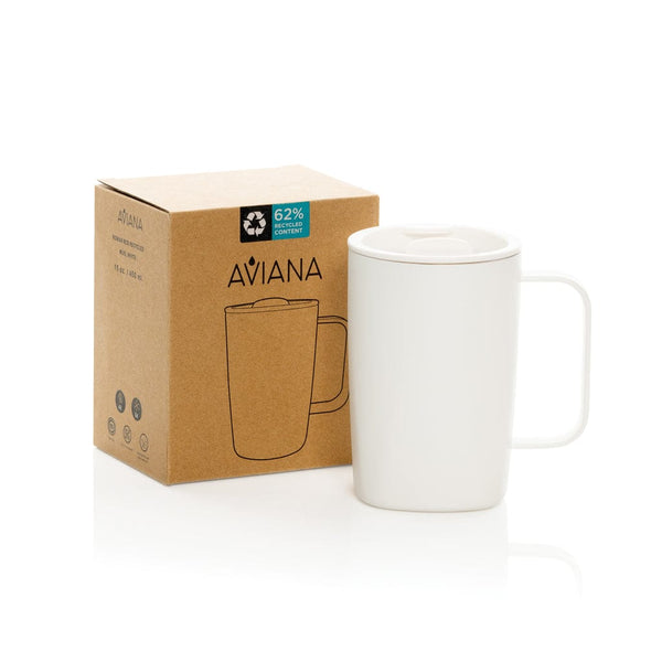 Tazza termica Aviana™ Rowan in rAcciaio RCS 450ML - personalizzabile con logo