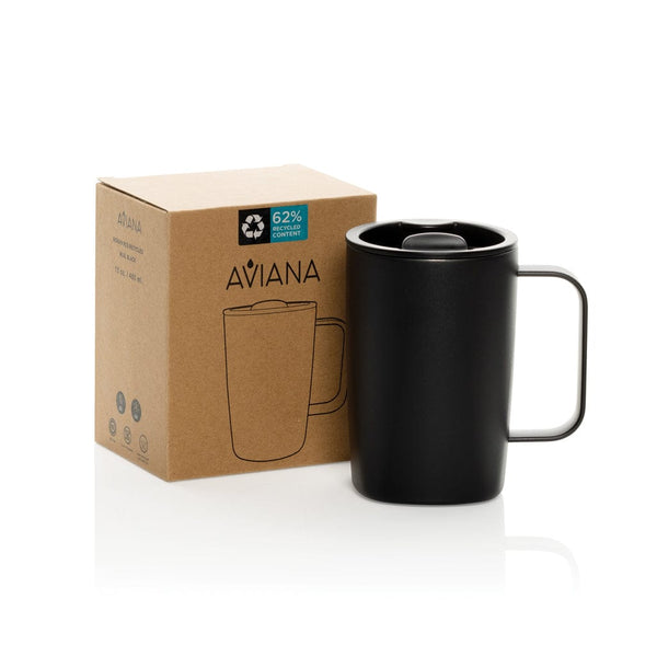 Tazza termica Aviana™ Rowan in rAcciaio RCS 450ML - personalizzabile con logo