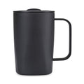 Tazza termica Aviana™ Rowan in rAcciaio RCS 450ML nero - personalizzabile con logo