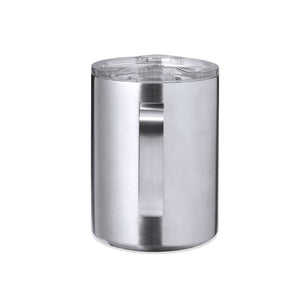 Tazza Termica Dovery color argento - personalizzabile con logo