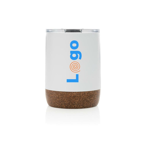 Tazza termica in sughero e acciaio riciclato RCS - personalizzabile con logo