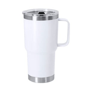 Tazza Termica Paster bianco - personalizzabile con logo
