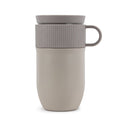 Tazza termica Sagaform Ted 280ml a prova di perdite Beige - personalizzabile con logo