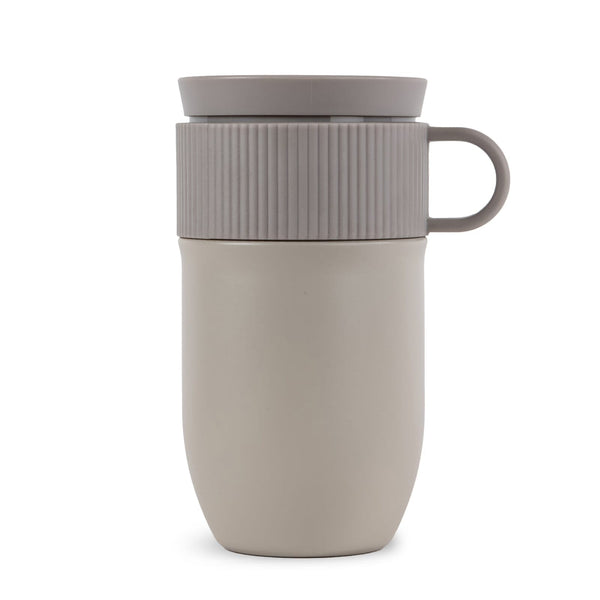 Tazza termica Sagaform Ted 280ml a prova di perdite Beige - personalizzabile con logo