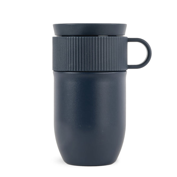 Tazza termica Sagaform Ted 280ml a prova di perdite Blu - personalizzabile con logo