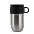 Tazza termica Sagaform Ted 280ml a prova di perdite color argento - personalizzabile con logo