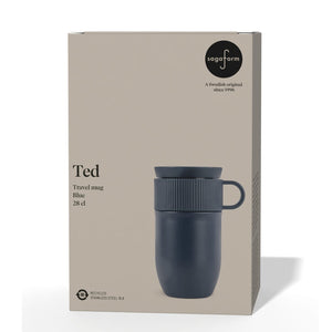 Tazza termica Sagaform Ted 280ml a prova di perdite - personalizzabile con logo