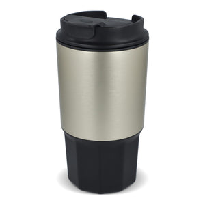Tazza termica Silva 450 ml Nero - personalizzabile con logo