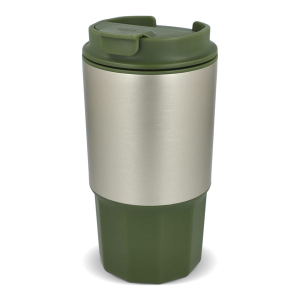 Tazza termica Silva 450 ml verde calce - personalizzabile con logo
