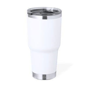 Tazza Termica Tobey bianco - personalizzabile con logo