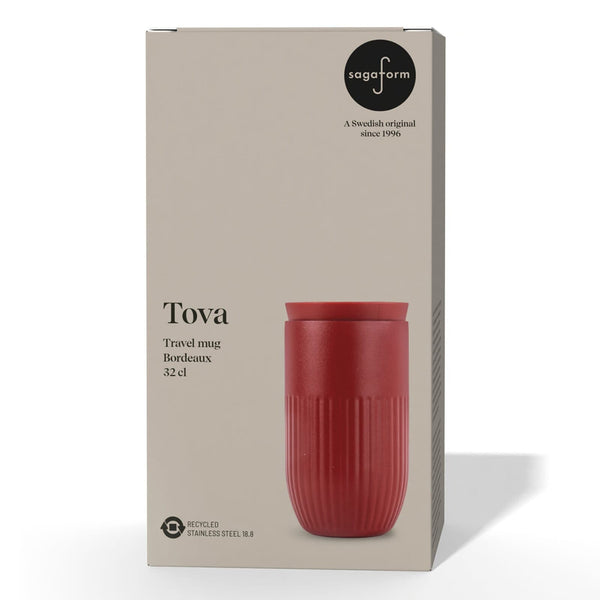 Tazza termica Tova 320ml a prova di perdite - personalizzabile con logo