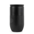 Tazza termica Tova 320ml a prova di perdite Nero - personalizzabile con logo