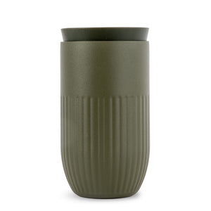 Tazza termica Tova 320ml a prova di perdite verde - personalizzabile con logo