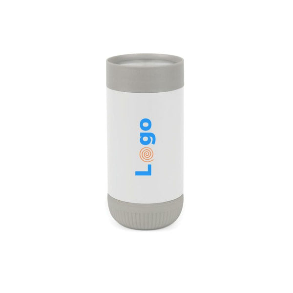 Tazza termica VINGA Erie in acciaio riciclato RCS 350ml bianco - personalizzabile con logo