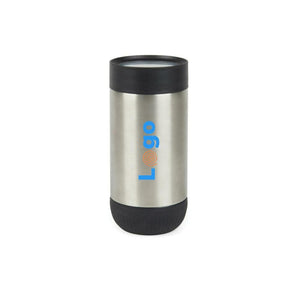 Tazza termica VINGA Erie in acciaio riciclato RCS 350ml color argento - personalizzabile con logo
