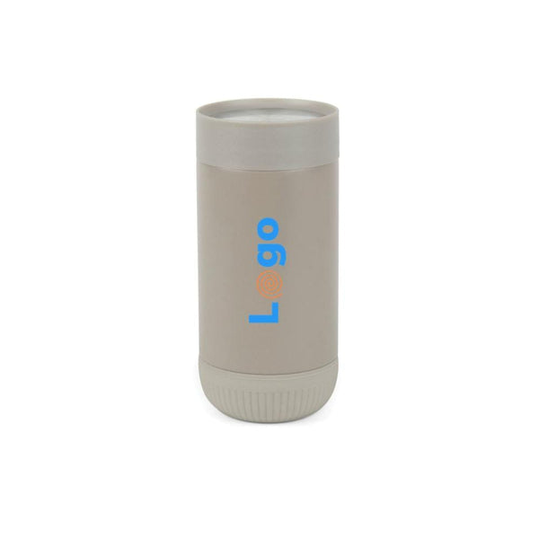 Tazza termica VINGA Erie in acciaio riciclato RCS 350ml grigio - personalizzabile con logo