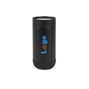 Tazza termica VINGA Erie in acciaio riciclato RCS 350ml nero - personalizzabile con logo