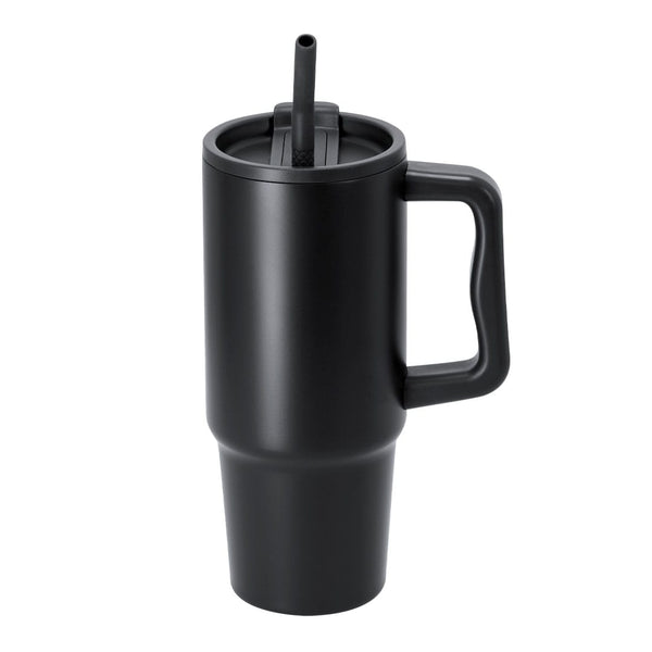 Tazza Termica Yukon nero - personalizzabile con logo