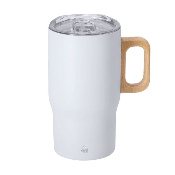 Tazza Termica Zaran bianco - personalizzabile con logo