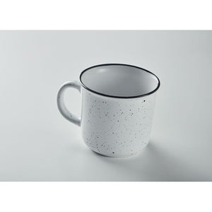 Tazza vintage in ceramica 400 ml - personalizzabile con logo