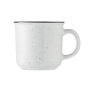 Tazza vintage in ceramica 400 ml - personalizzabile con logo