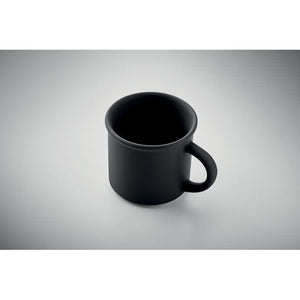 Tazza vintage in ceramica opaca da 300 ml - personalizzabile con logo