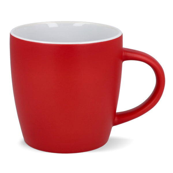 Tazza York 350ml Rosso - personalizzabile con logo