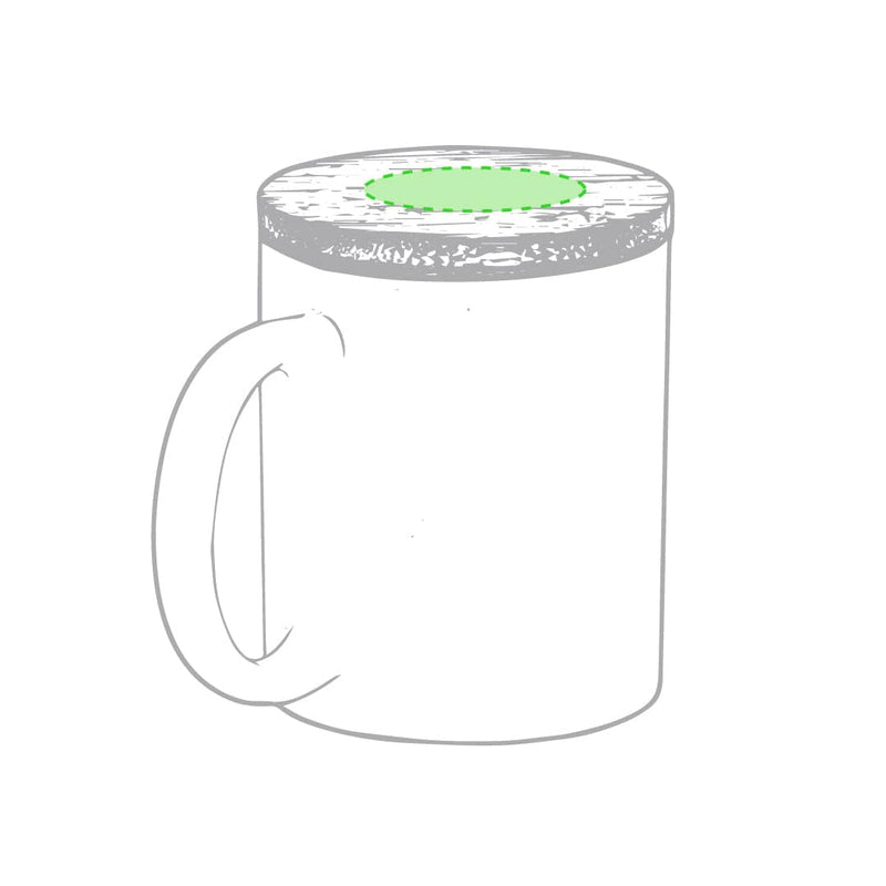 Tazza Yotel bianco - personalizzabile con logo