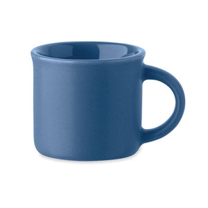 Tazzina in ceramica da 40ml Blu - personalizzabile con logo