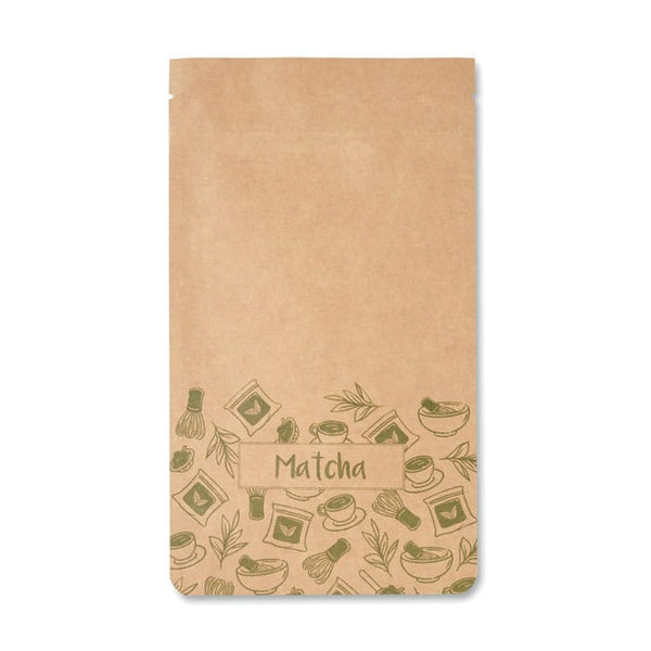 Tè Matcha in polvere 10 g Beige - personalizzabile con logo
