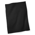 Tea Towel nero - personalizzabile con logo