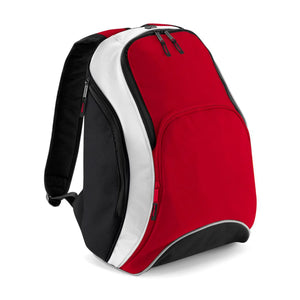 Teamwear Backpack rosso - personalizzabile con logo